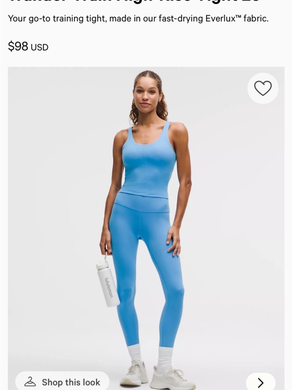 Lululemon Wunder Train High Rise Leggings